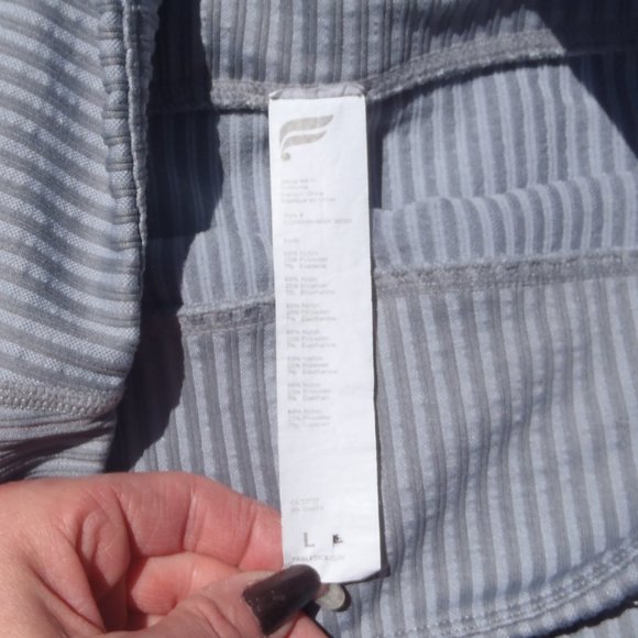 Fabletics High Waisted Ribbed Leggings - Picture 7 of 10